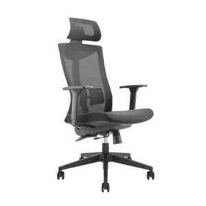 EO0077 ERGONOMIC OFFICE CHAIR WITH HIGH MESH BACKREST, UPTO 150KG,LOGILINK