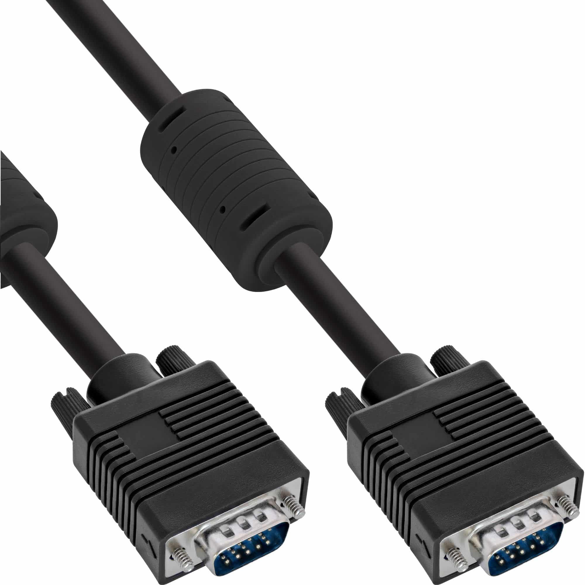 17719B 2m VGA CBL 15HD M/M BLACK INLINE
