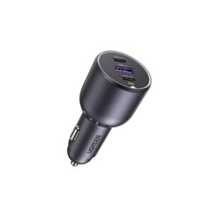 EC705/35025 CAR CHARGER PD 130W 3 PORTS GRAY UGREEN