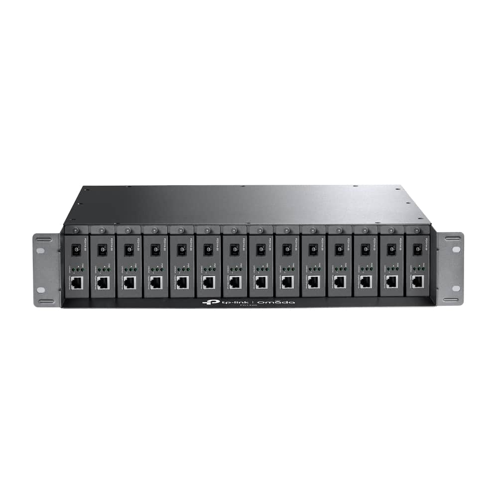 TL-FC1420 CHASSIS RACKMOUNT 14-SLOT HOT-SWAPPABLE 2FANS TP-LINK