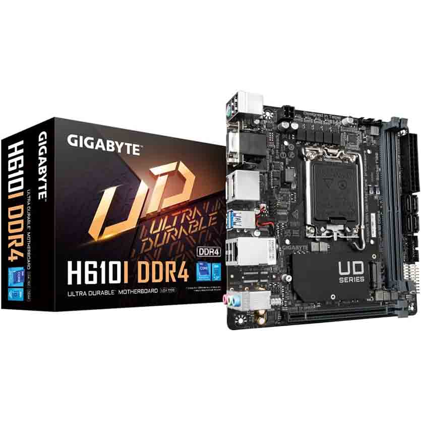 H610I ITX H MINI ITX MOTHERBOARD LGA1700 DDR4 GIGABYTE