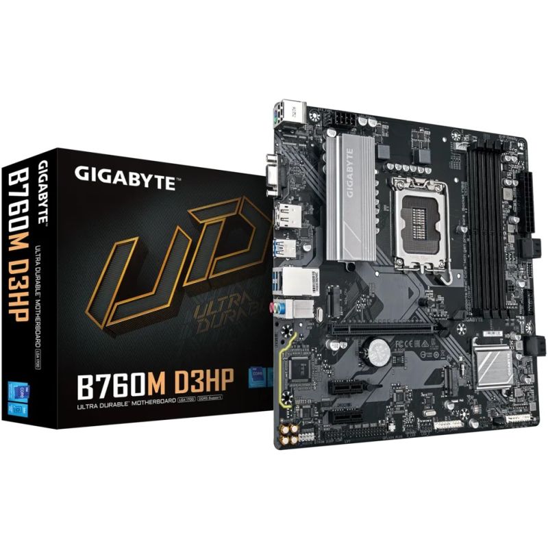 B760M D3HP DDR5 MOTHERBOARD MICRO ATX LGA1700 (GEN12,13,14) GIGABYTE