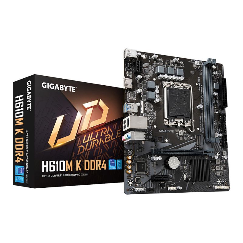 H610M K DDR4 MICRO ATX MOTHERBOARD LGA1700 GIGABYTE
