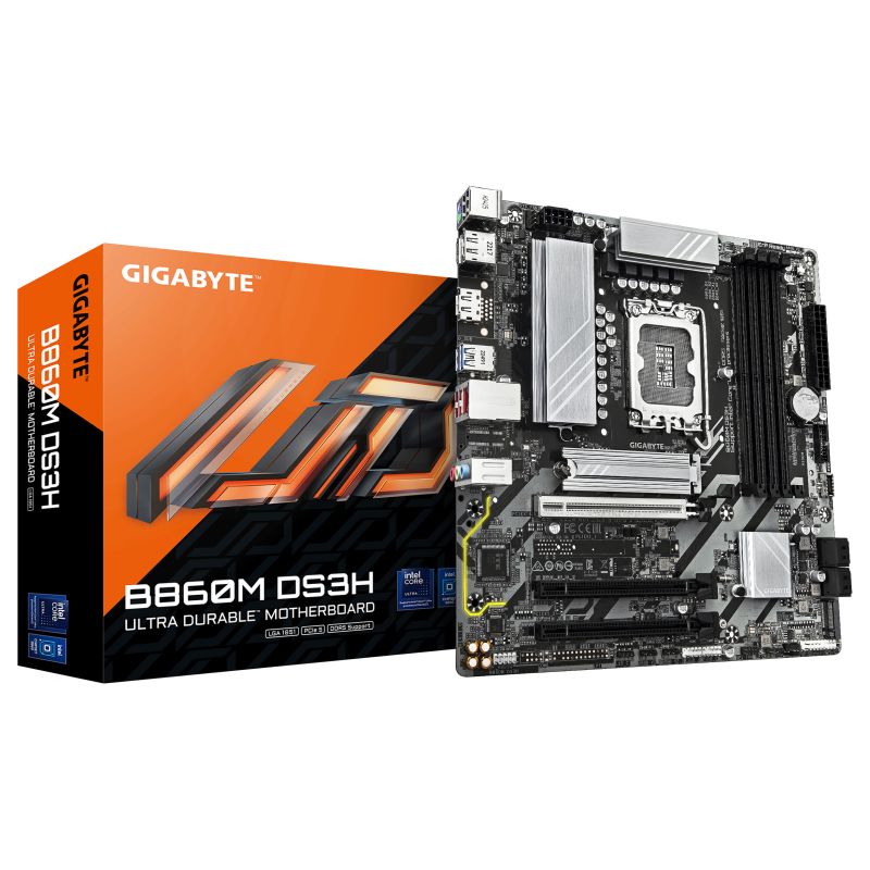 B860M-DS3H DDR5 MOTHERBOARD MICRO ATX LGA1851 GIGABYTE
