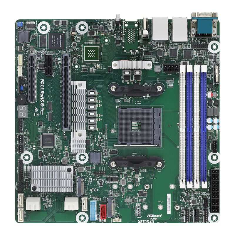 X570D4U RACK MOTHERBOARD ATX AMD AM4 ASROCK