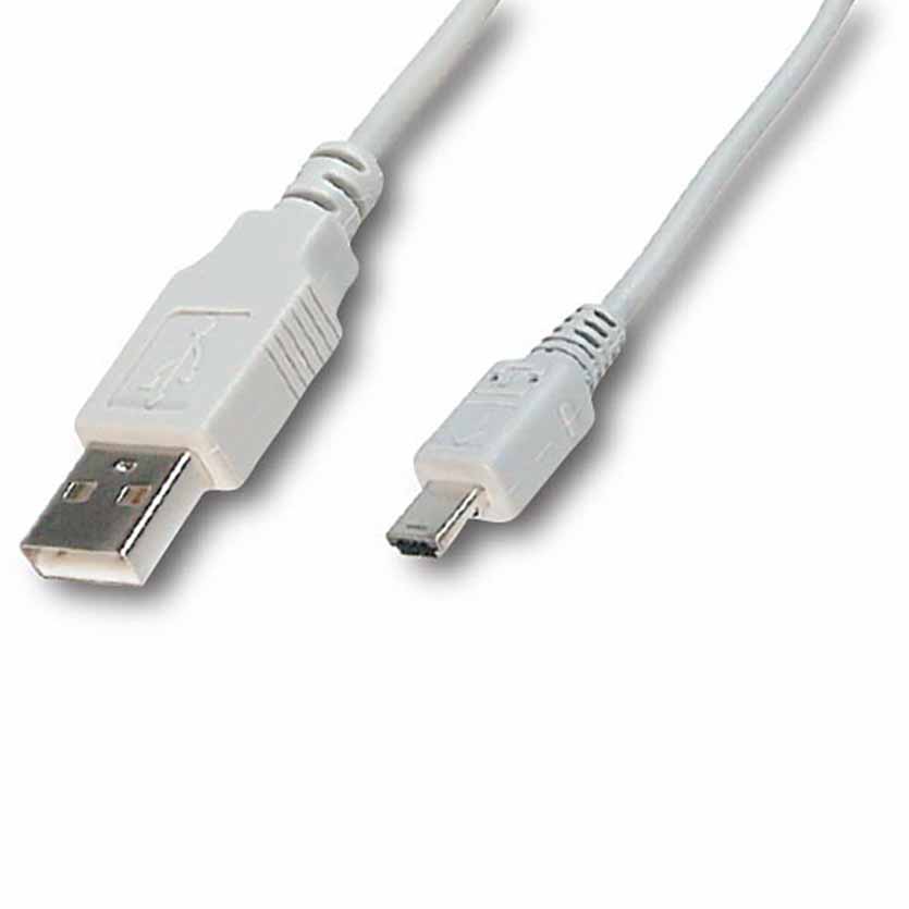 PU-365 USB MINIcblA/MtoB/M1.8m GR KABEL