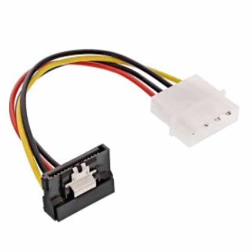 PB-234 S ATA Power Cbl angled-0,15m GR KABEL