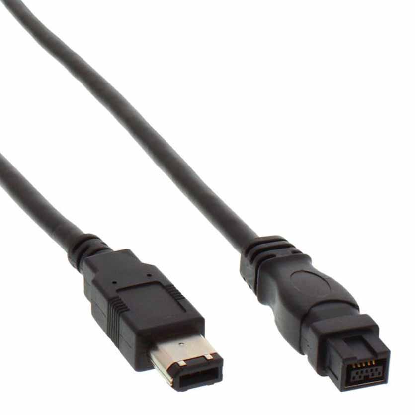 PU-421 IEEE1394 6pin-9pin M/M 1m GR KABEL