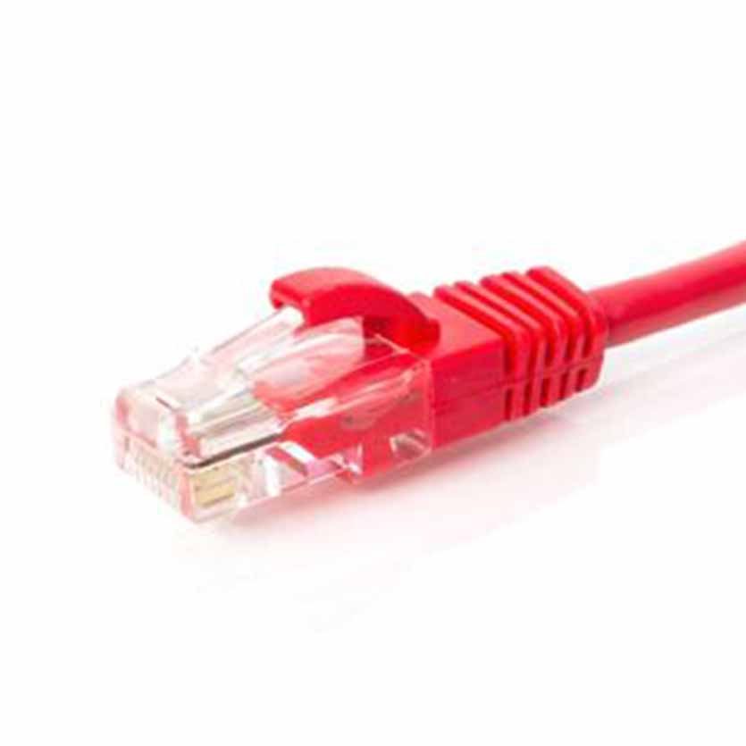 BC-350R 0,5m CAT6 UTP PATCH CABLE RED GR KABEL