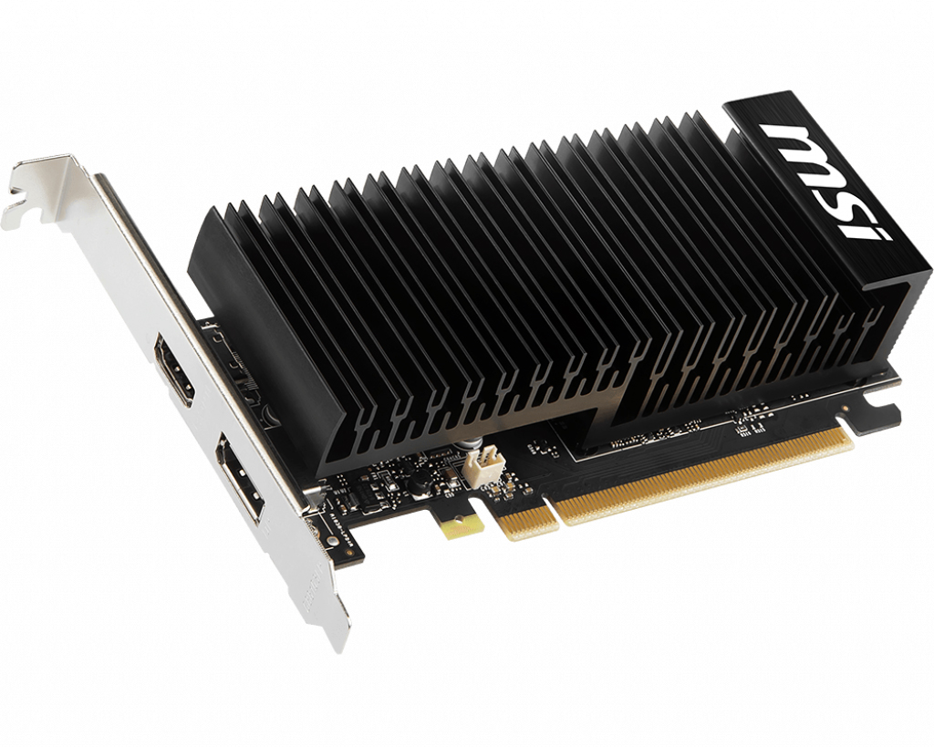 GT 1030 2GHD4, 2GB LP PASSIVE GeFORCE GRAPHICS CARD MSI