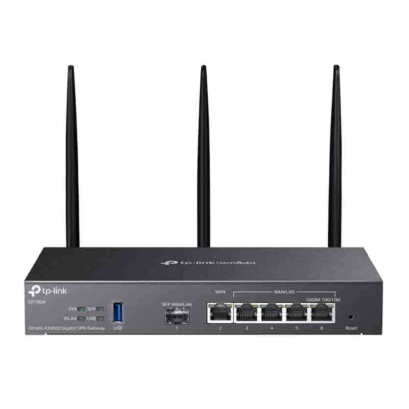 ER706W GIGABIT AX3000 WI-FI 6 VPN GATEWAY ROUTER OMADA TP-LINK