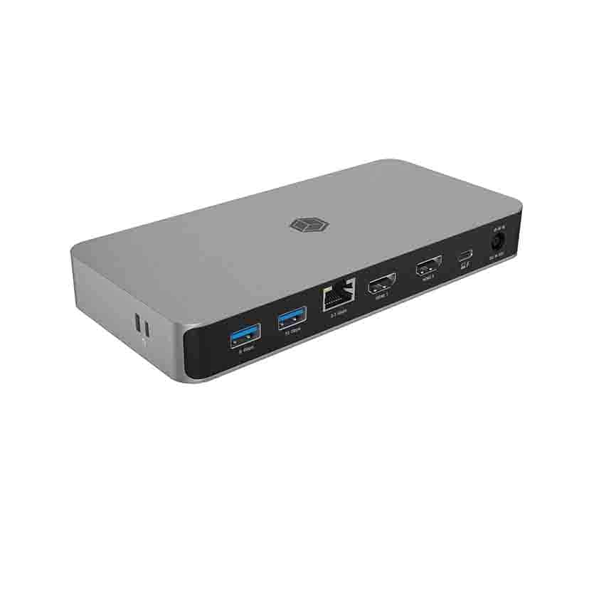 IB-DK2880-C41 10in1 USB4 TYPE-C DOCKINGSTATION WITH DUAL VIDEO OUTPUT, ICYBOX