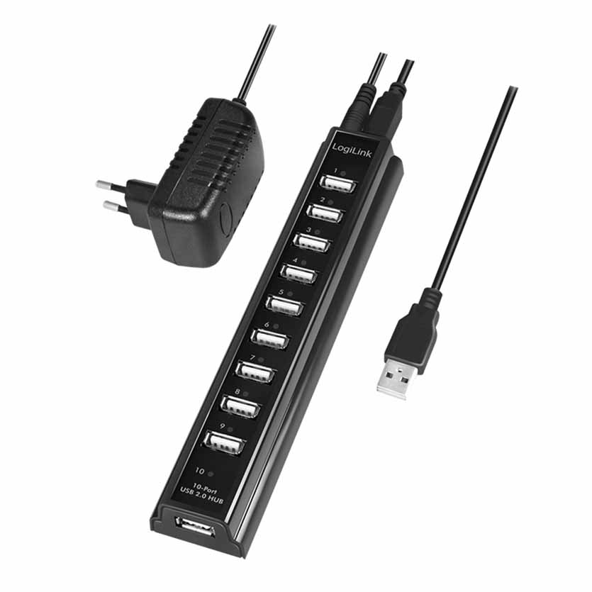 UA0096 USB2.0 Hub 10-port LOGILINK