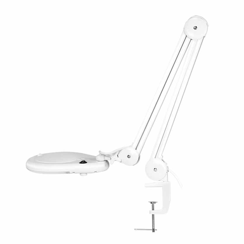 WZ0058 MAGNIFYING GLASS LAMP WITH CLAMP MOUNT 5 DIOPTER  LOGILINK