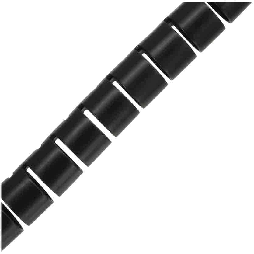 59947V 10m SPIRAL WRAPPING BAND 28mm BLACK INLINE