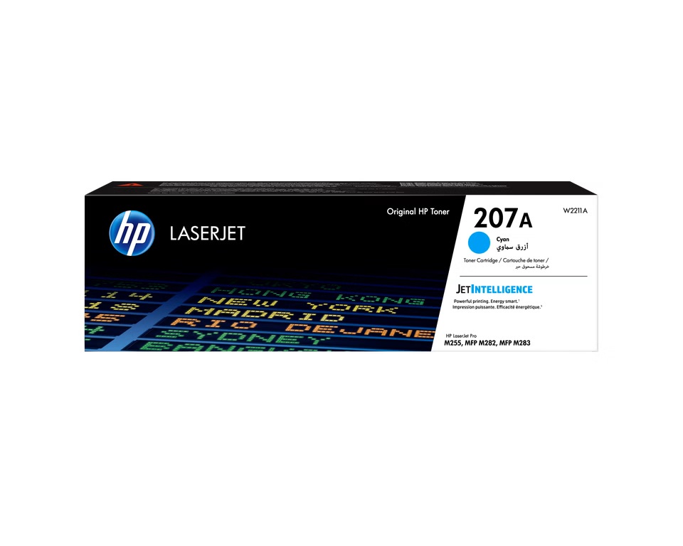 W2211A HP207a Cyan Toner, M255/M282/M283(1250)