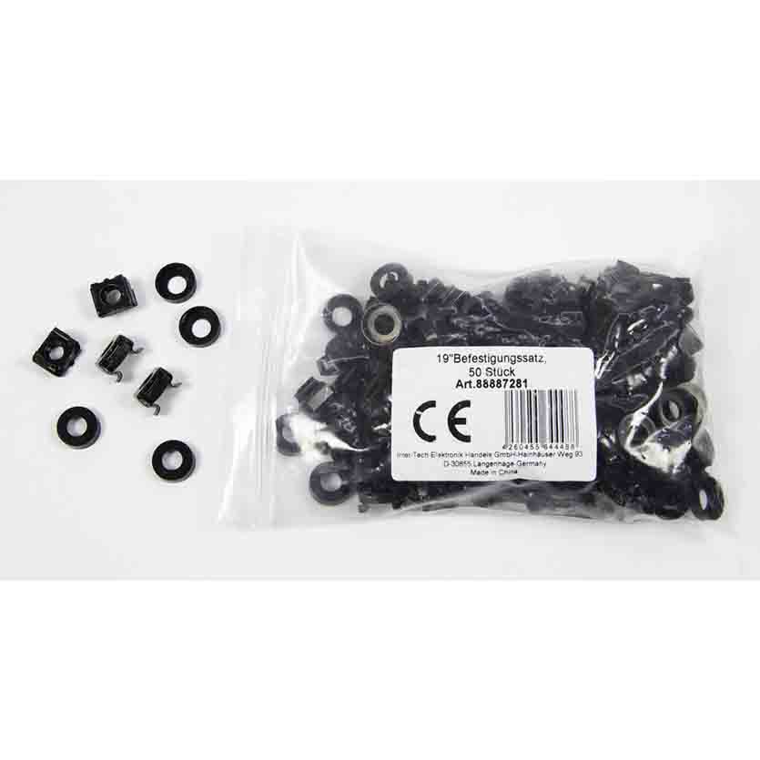 SW-BS50 MOUNTING KIT METAL SET 50pcs FOR CABINETS INTER-TECH