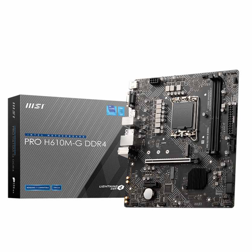 H610M-G PRO DDR4 (1700) MICRO ATX MOTHERBOARD MSI