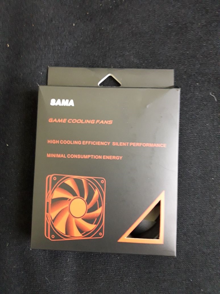 BLACK FAN 12CM SAMA