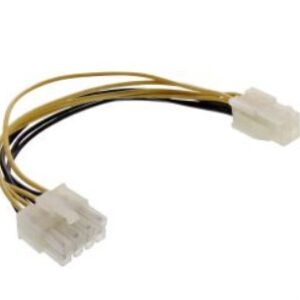 26633 INT POWER CBL 4pin TO 8pin JACK INLINE