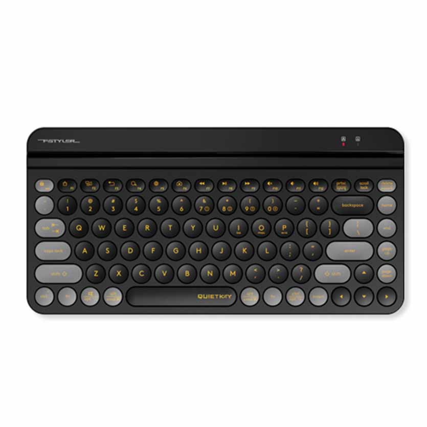 FBK30 KEYBOARD FSTYLER COMPACT DUAL MODE BT/WIRELESS 2.4G BLACKCURRANT A4TECH