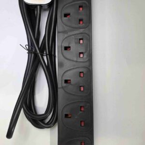 PQ-203 UK POWER STRIP 6 OUTLETS WITH 3m CORD GR KABEL