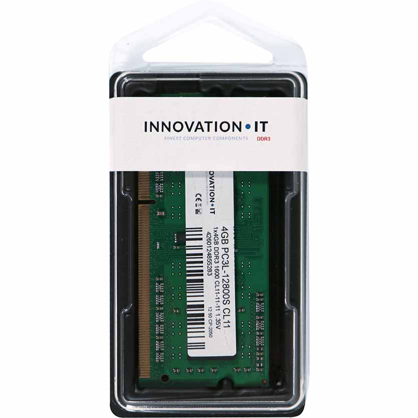 RAM 4260124855283 1600MHZ 4GB DDR3L SODIMM CL11 1.35V INNOVATION