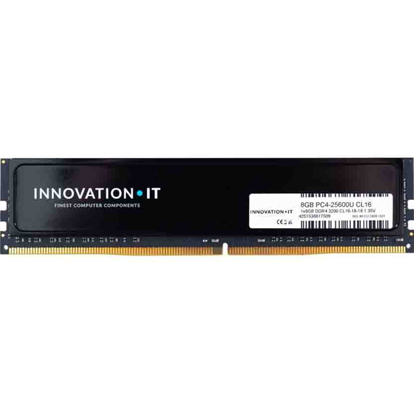 RAM 4251538817509 3200MHZ 8GB DDR4 DIMM CL16 1.35V W/HEATSPREADER INNOVATION