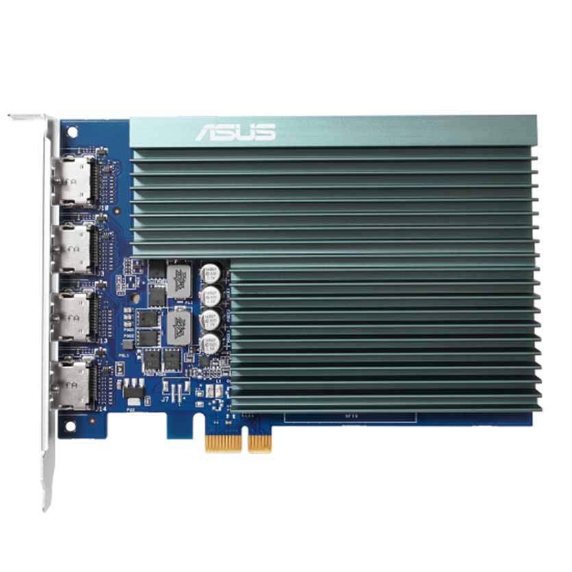 GT 730 4H-SL-2GD5 GDDR5, 2GB PASSIVE 4xHDMI GRAPHICS CARD ASUS