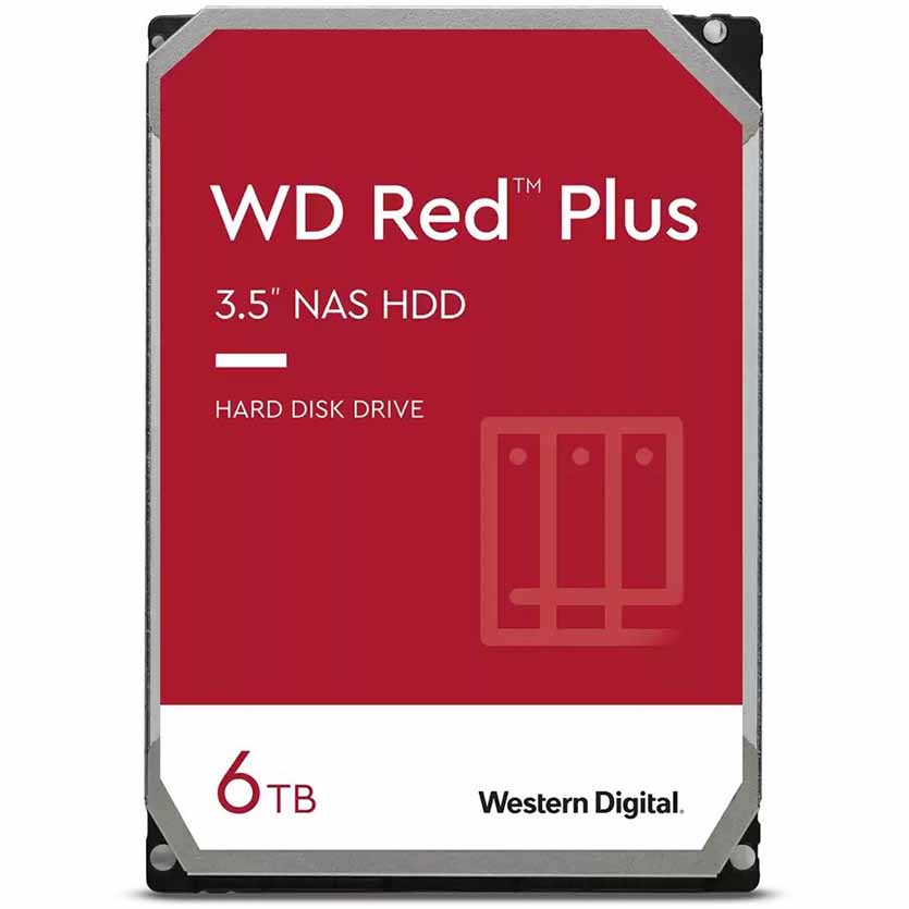 WD60EFPX NAS HDD 3.5″ 6TB SATA WD RED PLUS 256MB