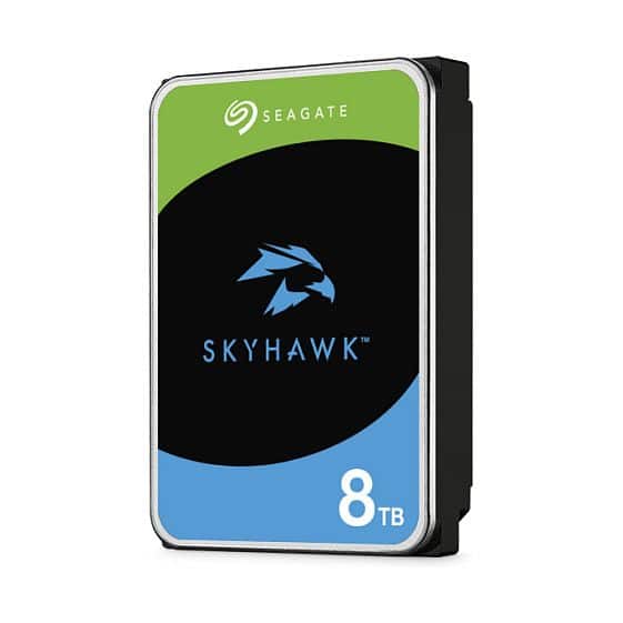 ST8000VX010 HDD 3.5″ 8TB SATA 6Gb/s SURVEILLANCE SKYHAWK SEAGATE