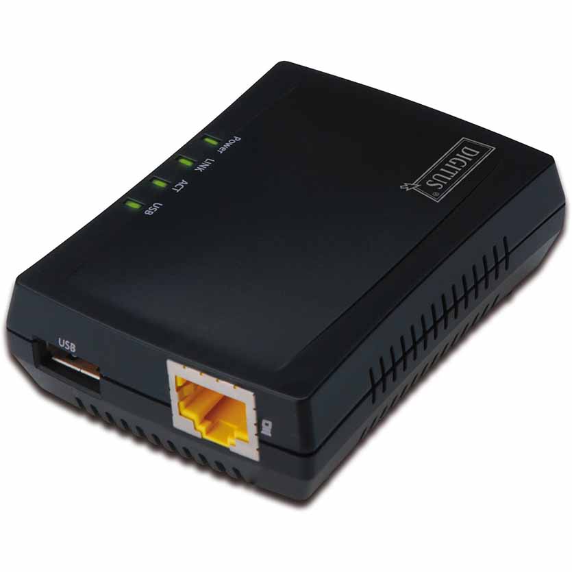 DN13020 PRINT SERVER FAST ETHERNET USB2.0 DIGITUS