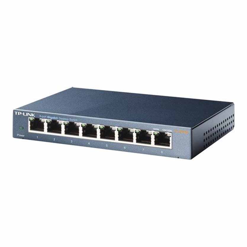 TL-SG108 8port GIGABIT ETHERNET SWITCH DESKTOP TP-LINK