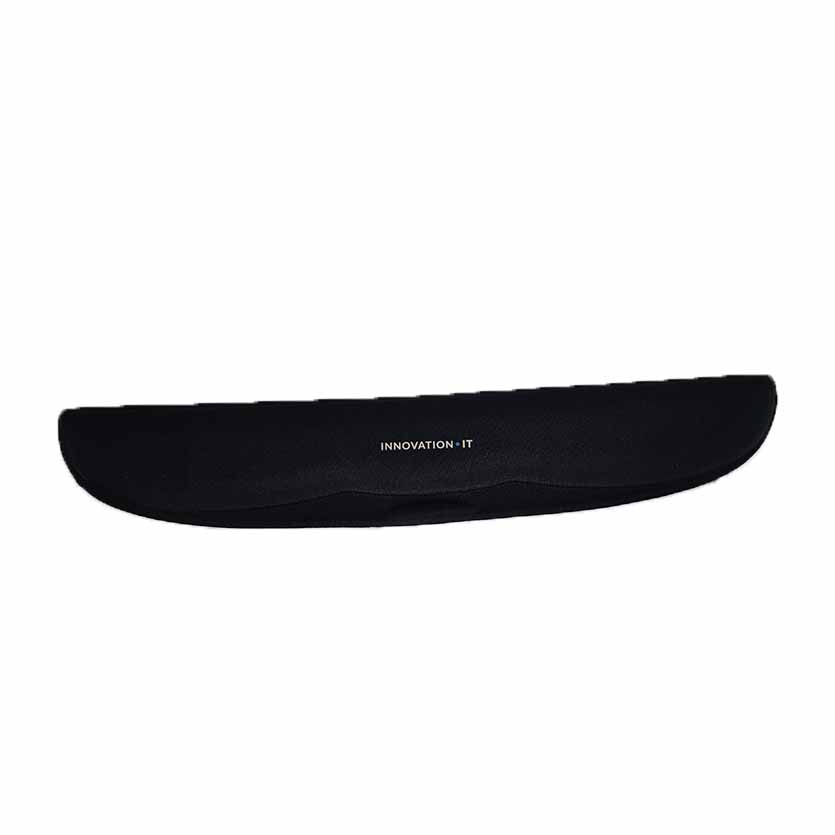 120845 KEYBOARD WRIST SUPPORT 490x90mm BLACK IT INNOVATION