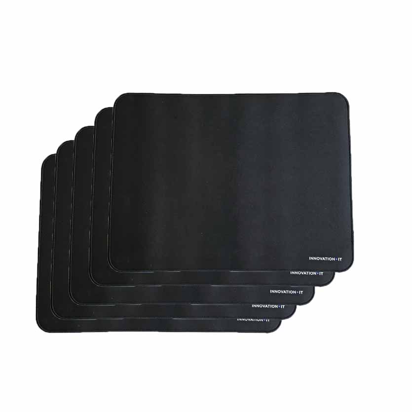 120840-5 5PCS GAMING MOUSEPAD BIG 465x350mm BLACK IT INNOVATION