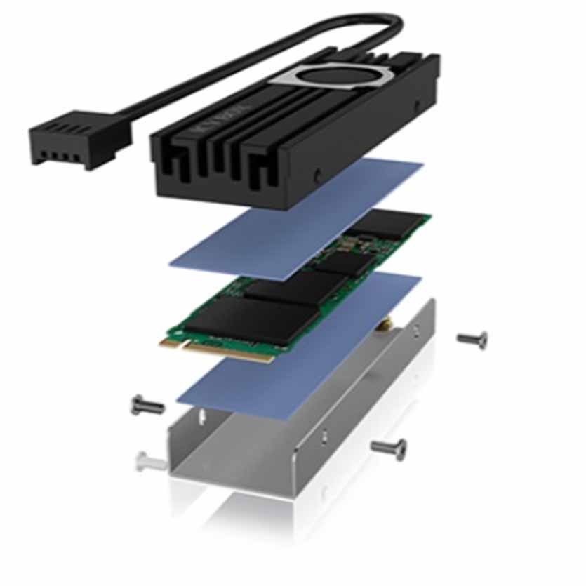 IB-M2HSF-703 HEAT SINK FOR M.2 SSD ICYBOX