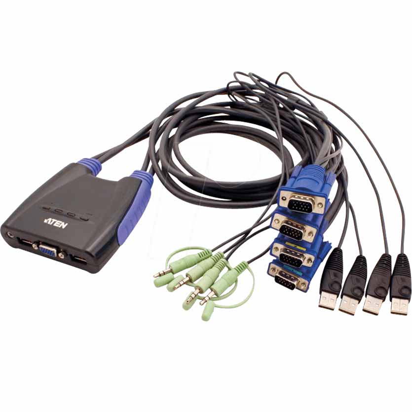 CS64US ATEN KVM SWITCH USB 4PORT