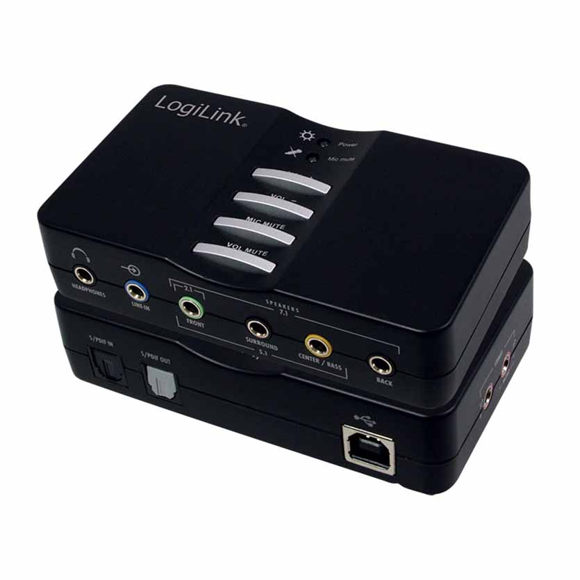 UA0099 7.1 CHANNEL USB SOUND BOX LOGILINK