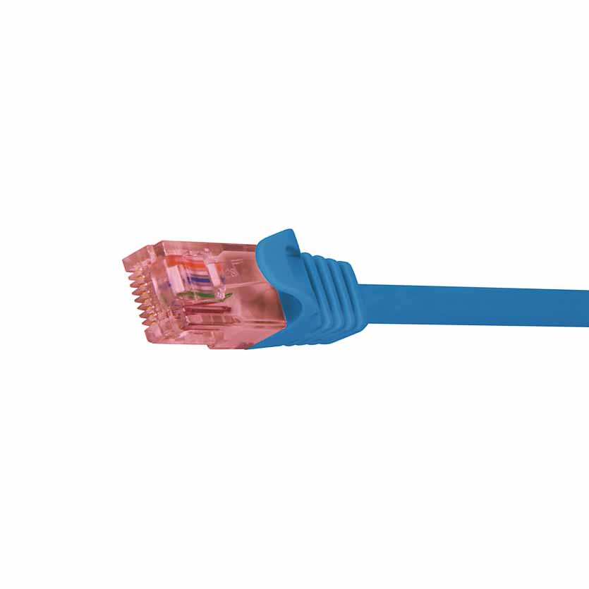 CQ2056U 2m Cat6 BLUE UTP PATCH CBL LOGILINK