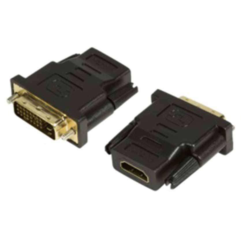 AH0001 HDMI TO DVI 24+1 FEMALE/MALE ADAPTOR LOGILINK