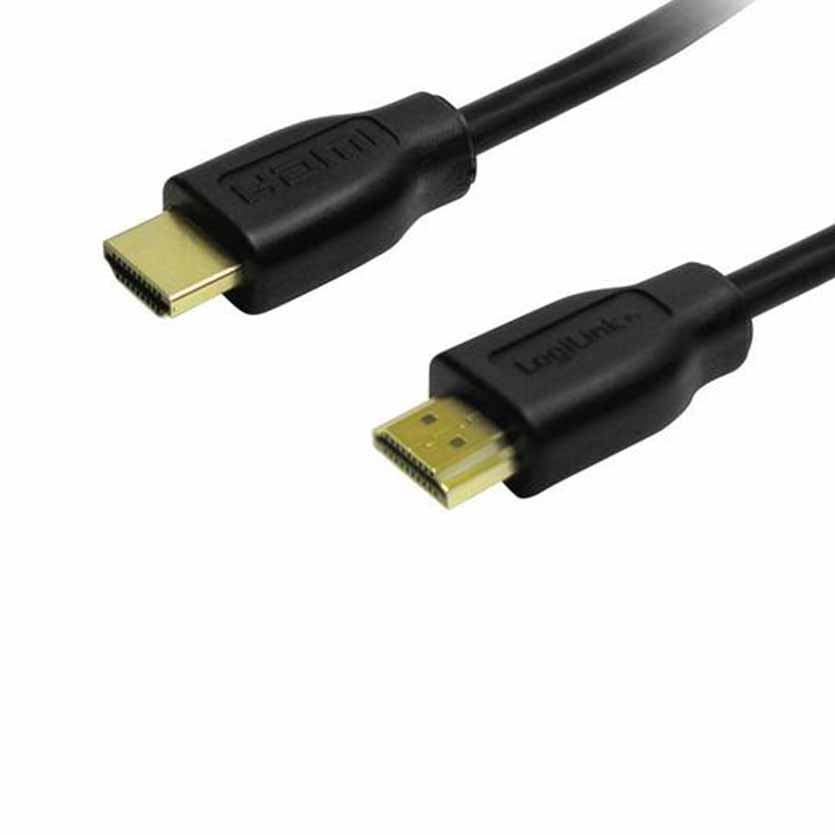 CH0038 HDMI 3m W/ETH.19pinM/M ROUND CBL LOGILINK