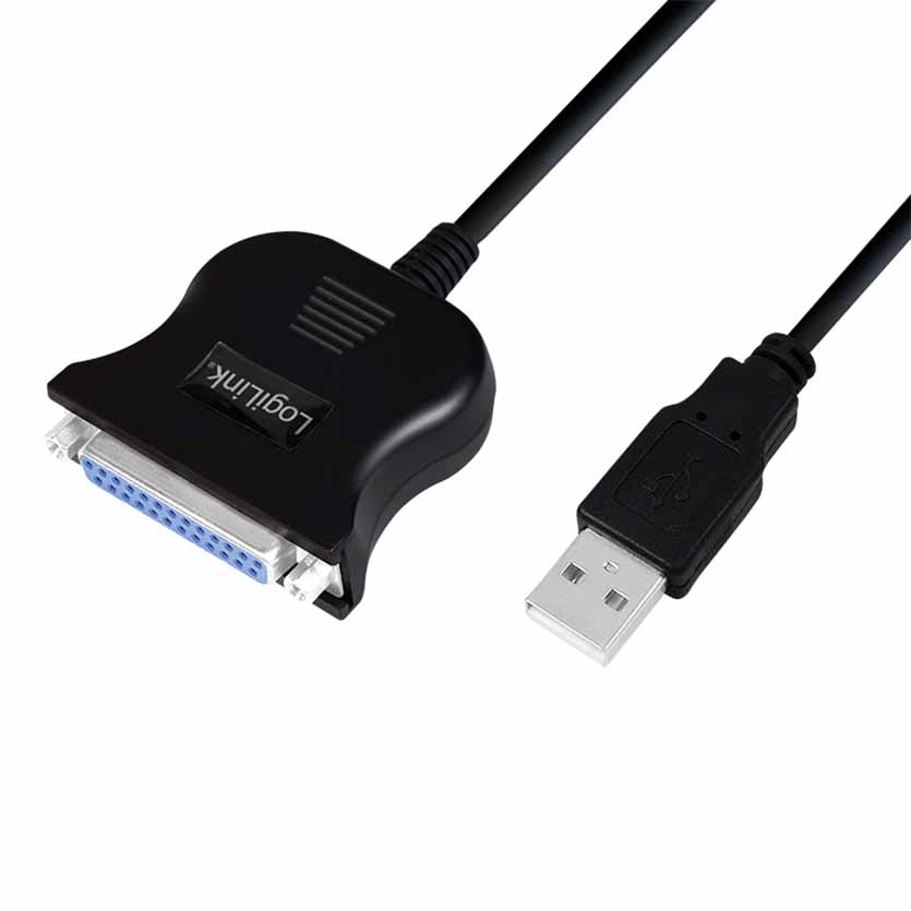 UA0054A ADAPTER USB TO D-SUB 25 1.5m CBL LOGILINK