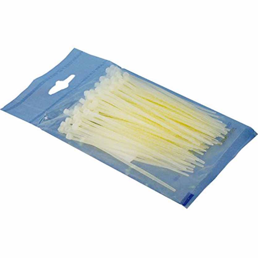 KAB0001 100mm CABLE TIES WHITE LOGILINK