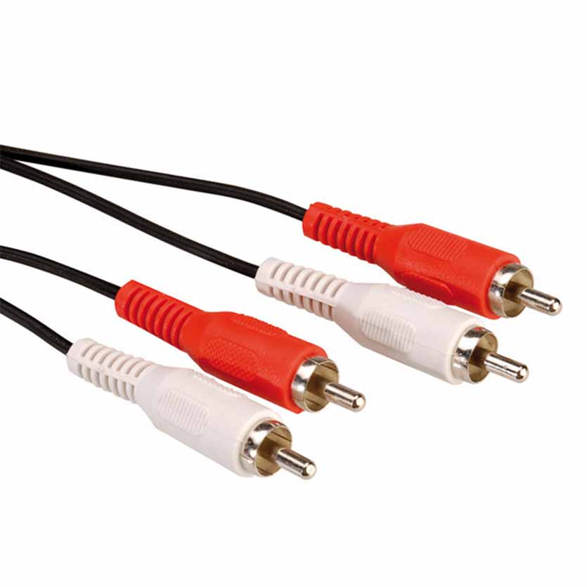CA1040 5m AUDIO CONNECTION CBL RCA LOGILINK