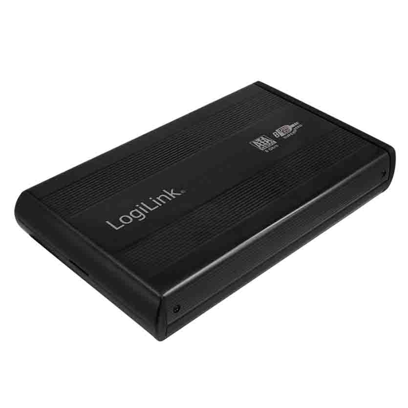 UA0107 3.5″ EXT.HDD ENCLOS.S-ATA USB3.0 LOGILINK