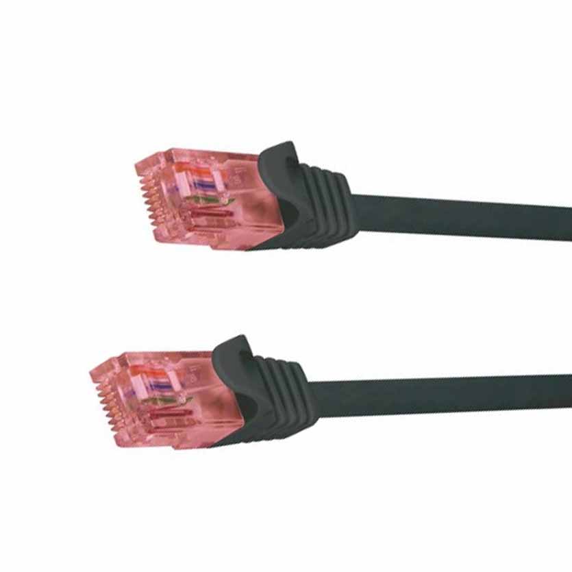 CQ2073U 5m Cat6 BLACK UTP PATCH CBL LOGILINK