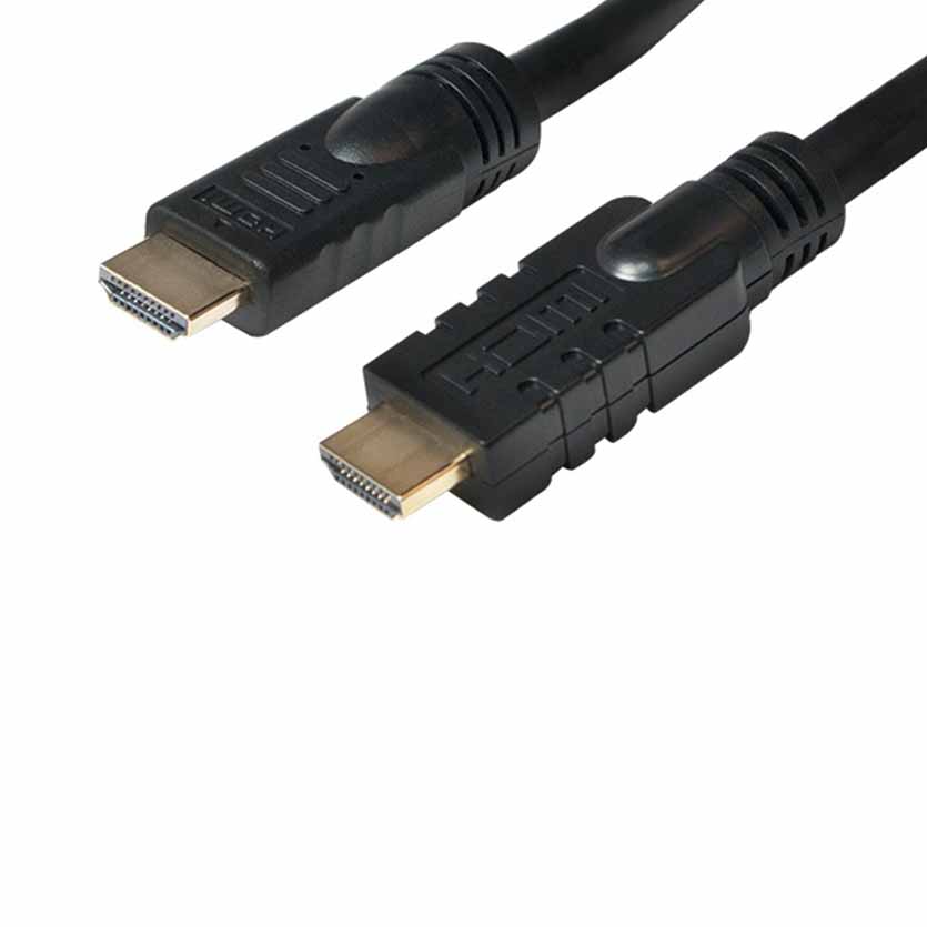 CHA0025 25m HDMI CBL 4K ULTRA HD M/M BLK LOGILINK