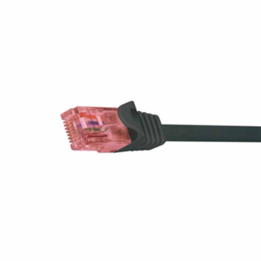 CQ2013U 0,25m Cat6 BLACK UTP PATCH CABLE, LOGILINK
