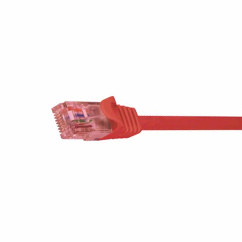 CQ2014U 0,25m Cat6 RED UTP PATCH CABLE, LOGILINK