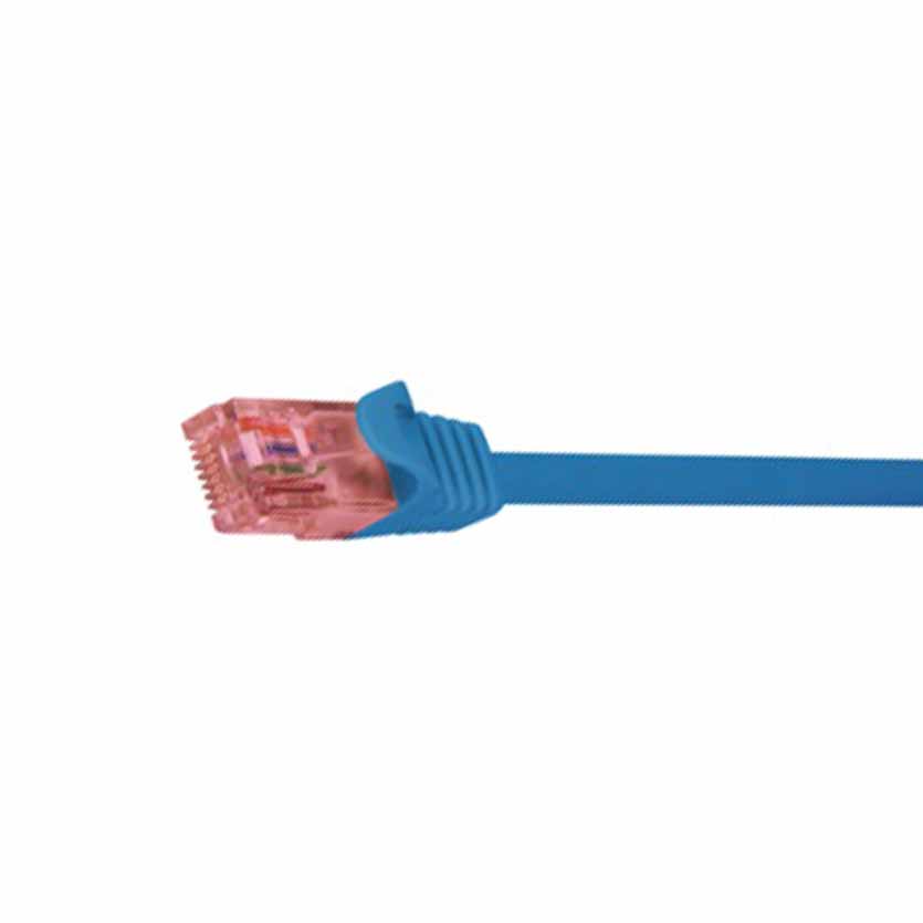 CQ2016U 0,25m Cat6 BLUE UTP PATCH CABLE, LOGILINK